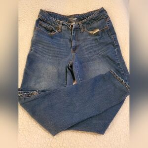 Time & Tru womens Size 14 high rise Skinny. Blue jeans.